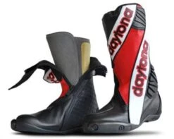 Daytona Security Evo 3 Standard Motorcycle Boots (Red)