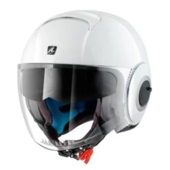 Shark Nano Blank Open Faced Helmet (White)