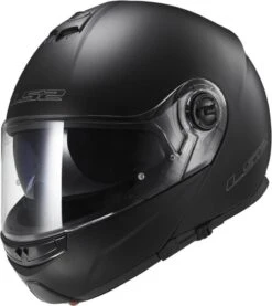 LS2 FF325 Strobe Flip Front Helmet (Matt Black)