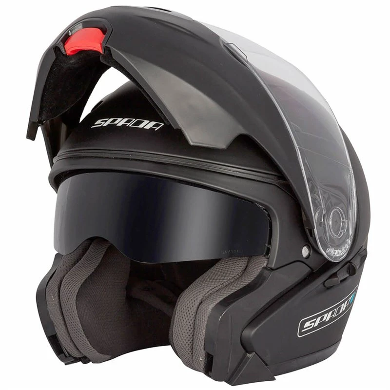Spada Reveal Flip Front Helmet (Matt Black) 2 Spada Reveal Flip Front Helmet (Matt Black) - Image 2