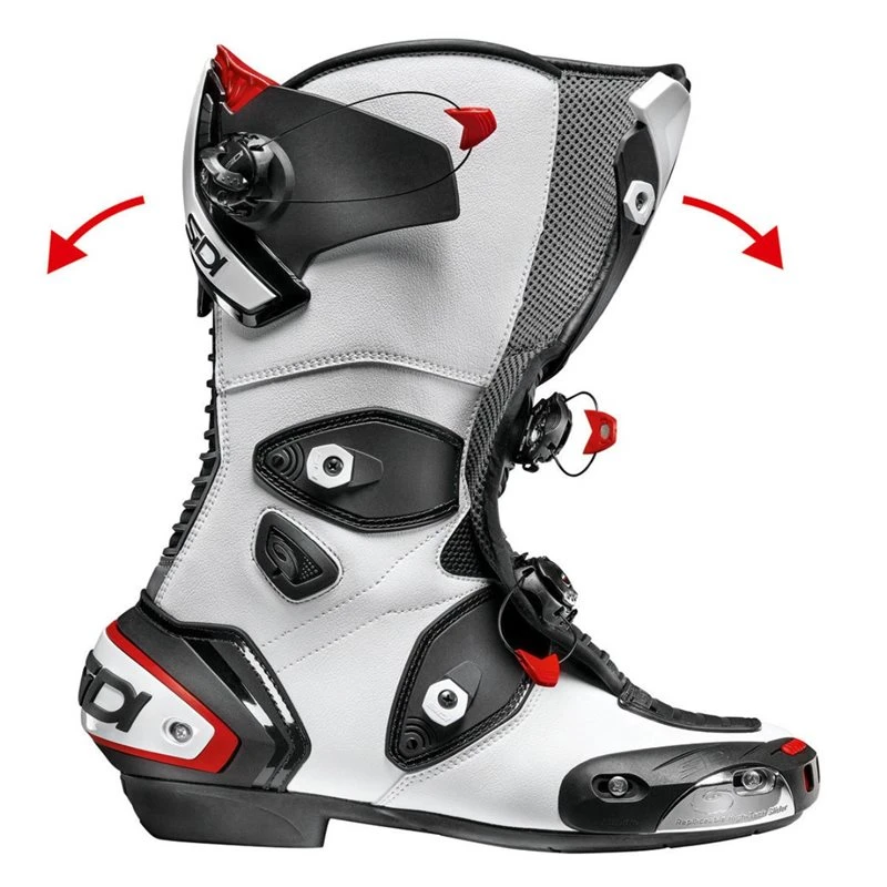Sidi Mag-1 Air Motorcycle Boots (White/Black) 2 Sidi Mag-1 Air Motorcycle Boots (White/Black) - Image 2