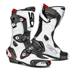 Sidi Mag-1 Air Motorcycle Boots (White/Black)