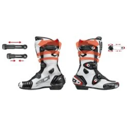 Sidi Mag-1 Air Motorcycle Boots (White/Black) 10 Sidi Mag-1 Air Motorcycle Boots (White/Black) -Motorcycle Equipment Store 20849 4