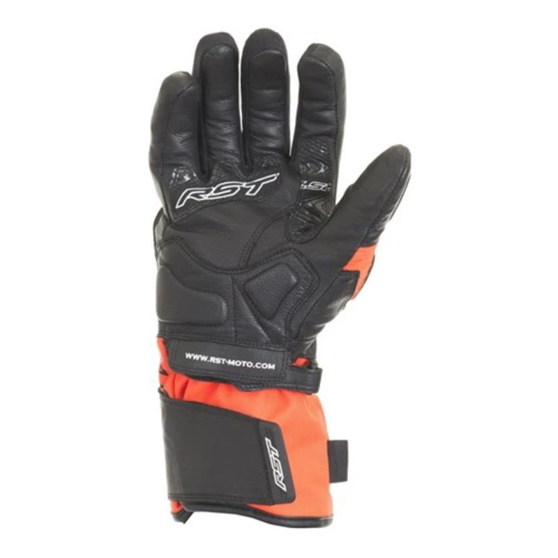 RST Paragon V CE WP Ladies Motorcycle Glove -Fluo Red (2428) 2 RST Paragon V CE WP Ladies Motorcycle Glove -Fluo Red (2428) - Image 2