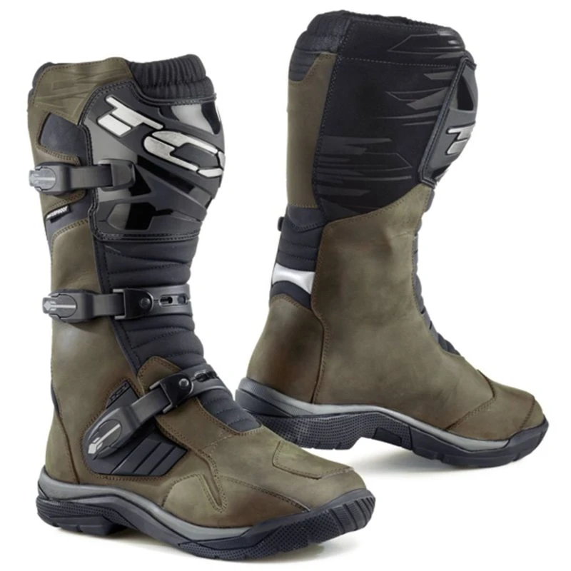 TCX Baja Waterproof Motorcycle Boot (Brown) 1 TCX Baja Waterproof Motorcycle Boot (Brown)