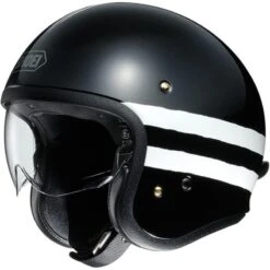Shoei J.O Open Faced Helmet Sequel TC-5 (Black)