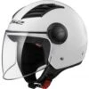 LS2 OF562 Airflow Open Face Helmet (Gloss White)