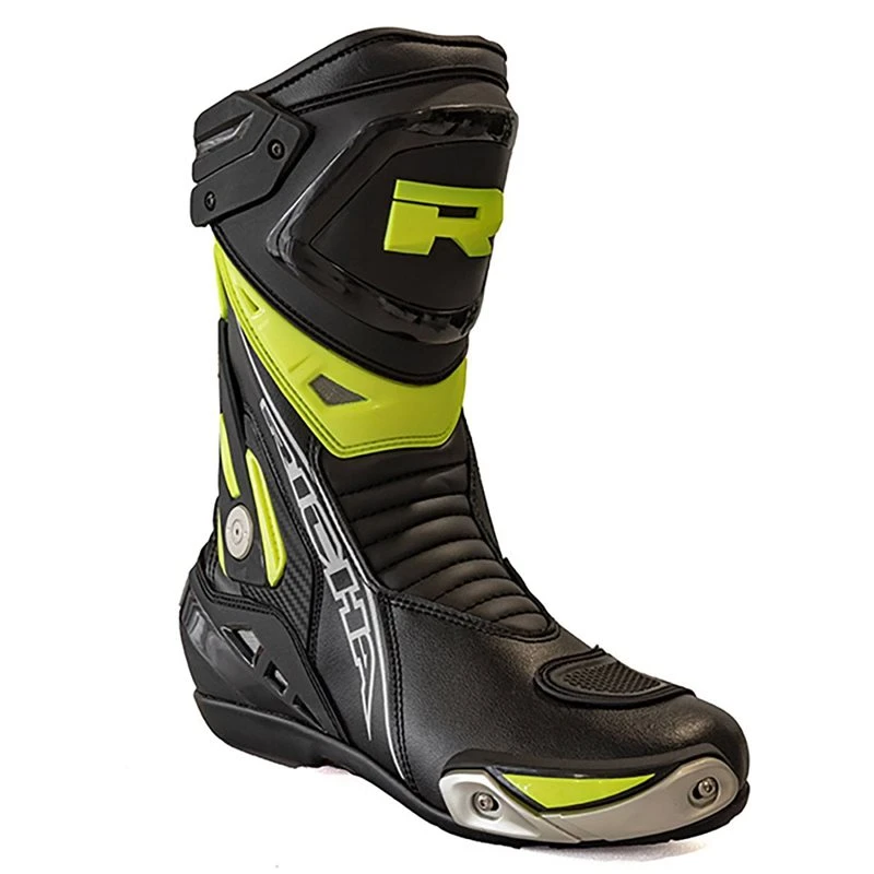 Richa Blade Motorcycle Boots (Black|Fluo Yellow) 2 Richa Blade Motorcycle Boots (Black|Fluo Yellow) - Image 2
