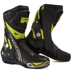Richa Blade Motorcycle Boots (Black|Fluo Yellow)