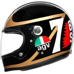 AGV Legends X3000 Barry Sheene Replica Helmet -Motorcycle Equipment Store 23350 4