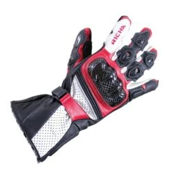Richa Ravine Motorcycle Gloves (Black/Red)