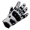 Richa Rock Motorcycle Gloves (Black/White)