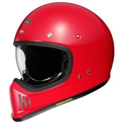 Shoei Ex-Zero Motorcycle Helmet (Shine Red)