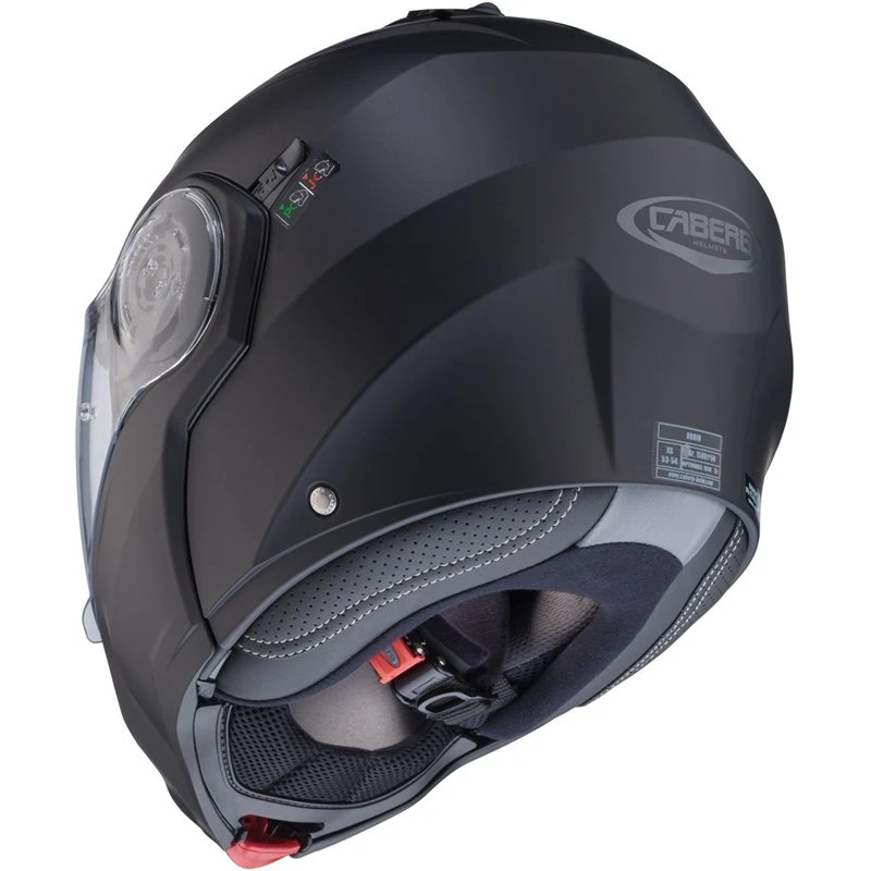 Caberg Droid Flip Front Helmet (Matt Black) 5 Caberg Droid Flip Front Helmet (Matt Black) - Image 5