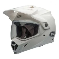 Bell MX-9 Adventure Mips Helmet (White) -Motorcycle Equipment Store 24452 3
