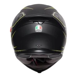 AGV K5-S Tornado Helmet (Black|Fluo Yellow) -Motorcycle Equipment Store 24702 2