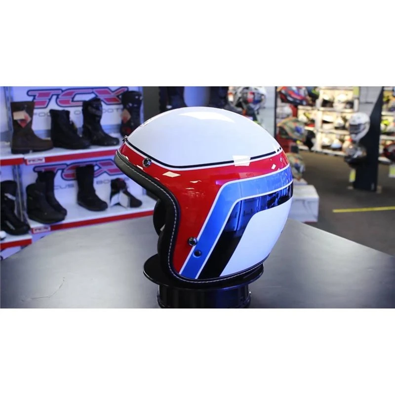 Arai Urban-V Blitz White Open Face Helmet - Special Order 2 Arai Urban-V Blitz White Open Face Helmet - Special Order - Image 2