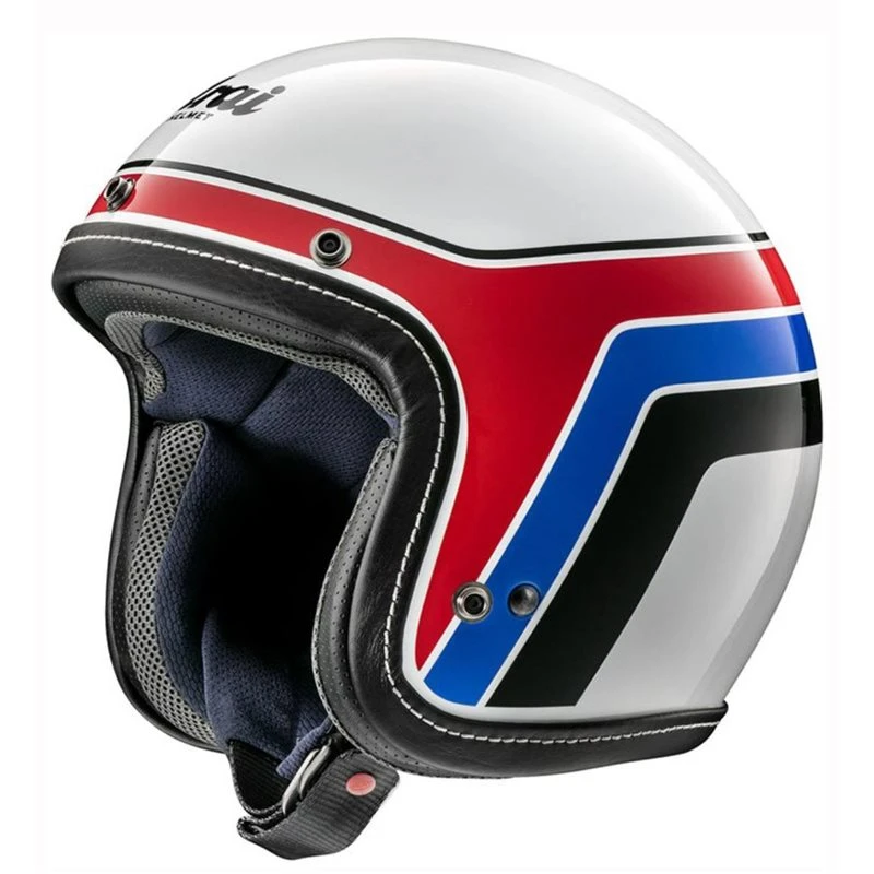 Arai Urban-V Blitz White Open Face Helmet - Special Order 1 Arai Urban-V Blitz White Open Face Helmet - Special Order