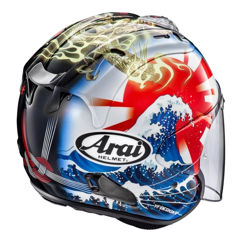Arai SZ-R VAS Oriental 2 Open Face Helmet - Special Order 2 Arai SZ-R VAS Oriental 2 Open Face Helmet - Special Order - Image 2