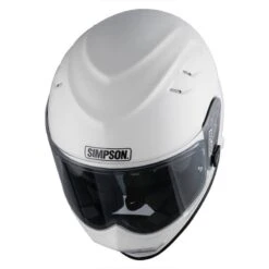 Simpson Venom Motorcycle Helmet (Gloss White) 11 Simpson Venom Motorcycle Helmet (Gloss White) -Motorcycle Equipment Store 25098 3