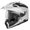 Nolan N70-2X Classic N-Com Helmet (Metal White)