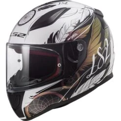 LS2 FF353 Rapid Boho Helmet (White|Black|Pink)