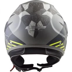 LS2 OF562 Airflow Camo Helmet (Matt Titanium|Yellow) -Motorcycle Equipment Store 25627 3