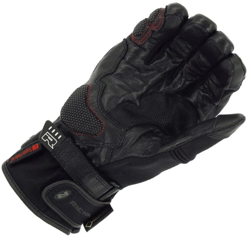 Richa Atlantic Gore-Tex Glove (Black) 2 Richa Atlantic Gore-Tex Glove (Black) - Image 2