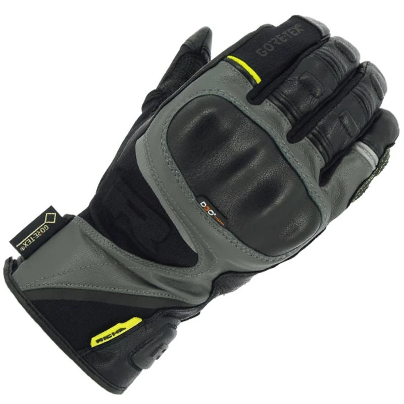 Richa Atlantic Gore-Tex Glove (Grey) 1 Richa Atlantic Gore-Tex Glove (Grey)