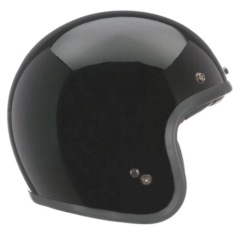 Bell Custom 500 Open Face Helmet (Gloss Black) 1 Bell Custom 500 Open Face Helmet (Gloss Black)