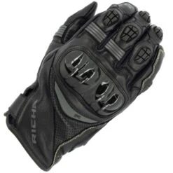 Richa Rotate Motorcycle Gloves (Black/Grey)