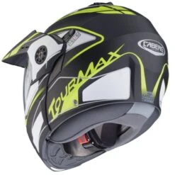 Caberg Tourmax Marathon Flip Front Helmet (Black|White|Yellow) 5 Caberg Tourmax Marathon Flip Front Helmet (Black|White|Yellow) -Motorcycle Equipment Store 26715 2