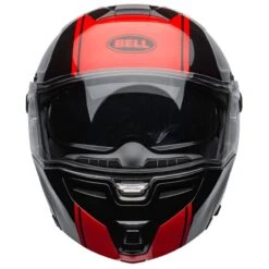 Bell SRT Modular Ribbon Flip Front Helmet (Black|Red) 12 Bell SRT Modular Ribbon Flip Front Helmet (Black|Red) -Motorcycle Equipment Store 26728 2