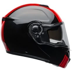 Bell SRT Modular Ribbon Flip Front Helmet (Black|Red)