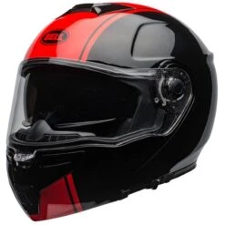 Bell SRT Modular Ribbon Flip Front Helmet (Black|Red) 14 Bell SRT Modular Ribbon Flip Front Helmet (Black|Red) -Motorcycle Equipment Store 26728 4