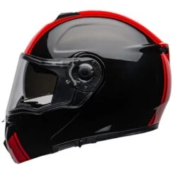 Bell SRT Modular Ribbon Flip Front Helmet (Black|Red) 15 Bell SRT Modular Ribbon Flip Front Helmet (Black|Red) -Motorcycle Equipment Store 26728 5
