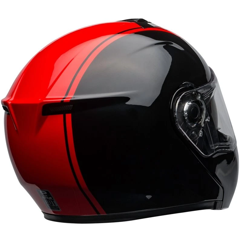Bell SRT Modular Ribbon Flip Front Helmet (Black|Red) 7 Bell SRT Modular Ribbon Flip Front Helmet (Black|Red) - Image 7
