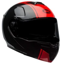 Bell SRT Modular Ribbon Flip Front Helmet (Black|Red) 17 Bell SRT Modular Ribbon Flip Front Helmet (Black|Red) -Motorcycle Equipment Store 26728 7