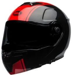 Bell SRT Modular Ribbon Flip Front Helmet (Black|Red) 19 Bell SRT Modular Ribbon Flip Front Helmet (Black|Red) -Motorcycle Equipment Store 26728 9