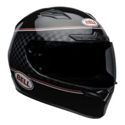 Bell Qualifier DLX Mips Breadwinner Helmet (Black|White) -Motorcycle Equipment Store 26740 8
