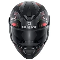 Shark Skwal 2 Venger (White LED) Helmet (Matt Black/Anthracite/Red) 5 Shark Skwal 2 Venger (White LED) Helmet (Matt Black/Anthracite/Red) -Motorcycle Equipment Store 26983 2