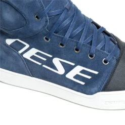 Dainese York D-WP Shoes (Black Iris/White) -Motorcycle Equipment Store 27057 4