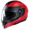 HJC I90 Davan Flip Front Helmet (Red)