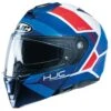 HJC I90 Hollen Flip Front Helmet (Red/White/Blue)