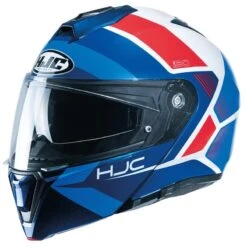 HJC I90 Hollen Flip Front Helmet (Red/White/Blue)