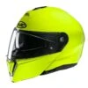 HJC I90 Flip Front Motorcycle Helmet (Fluo Yellow)