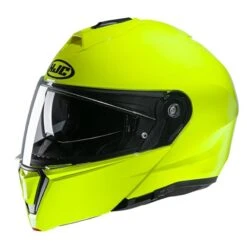 HJC I90 Flip Front Motorcycle Helmet (Fluo Yellow)