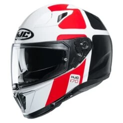 HJC I70 Prika Motorcycle Helmet (Red)