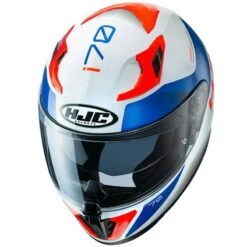 HJC I70 TAS Motorcycle Helmet (White|Blue) 5 HJC I70 TAS Motorcycle Helmet (White|Blue) -Motorcycle Equipment Store 27142 2
