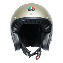 AGV X70 Volt Open Face Helmet (Champagne|Black) -Motorcycle Equipment Store 29267 5